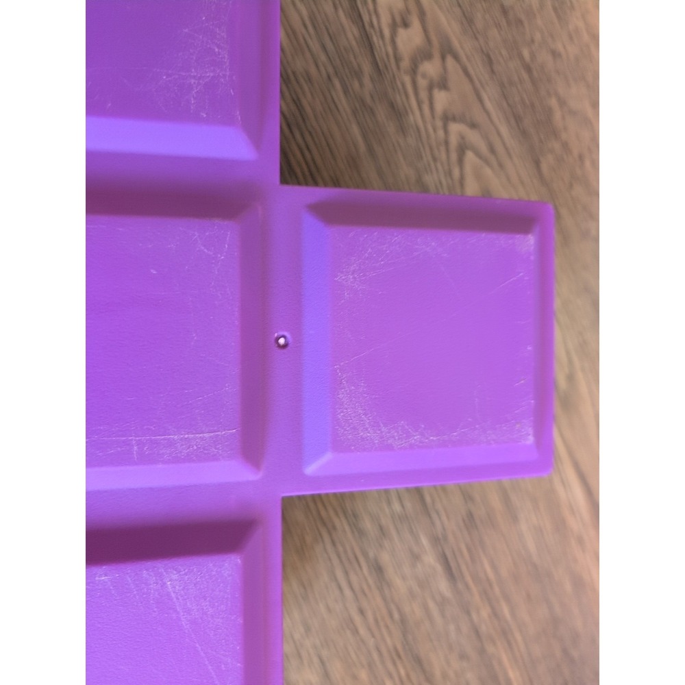 Tetris Tumble XL Game Replacement Purple T SHAPE BLOCK ONE block Tetromino - Picture 5 of 11